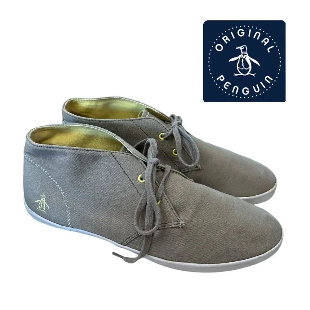 Original Penguin Men’s Chukka PG Canvas Boots 11